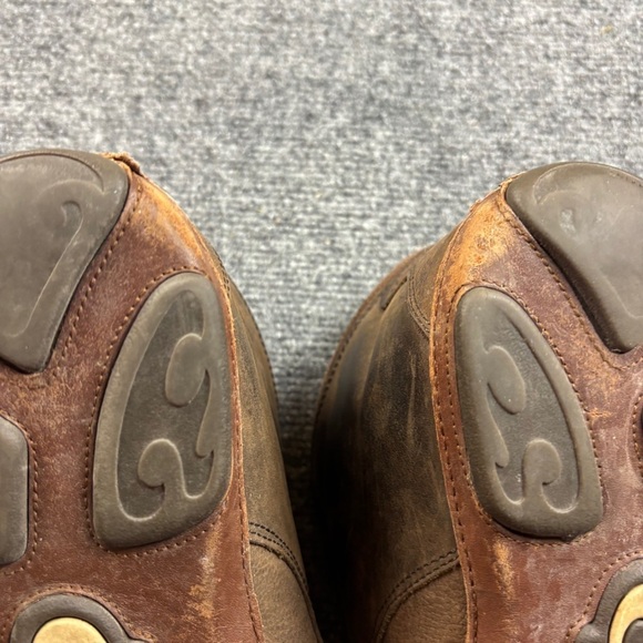 OLUKAI Men’s Brown Leather Hamakua Chukka Boots size: 12 - Picture 4 of 12